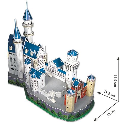 Cubicfun 3D puzle dvorac Neuschwanstein slika 2