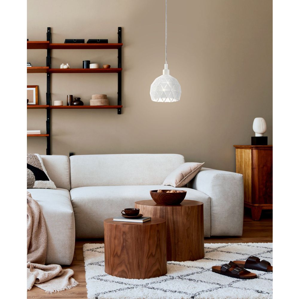 Eglo Roccaforte Visilica - Bijela, E14, Promjer 170 mm slika 7