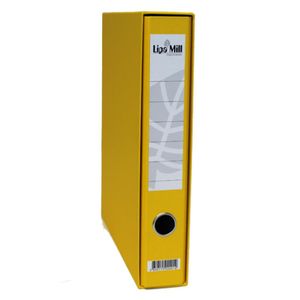 Registrator s kutijom A4, 6 cm, Lipa Mill, žuti