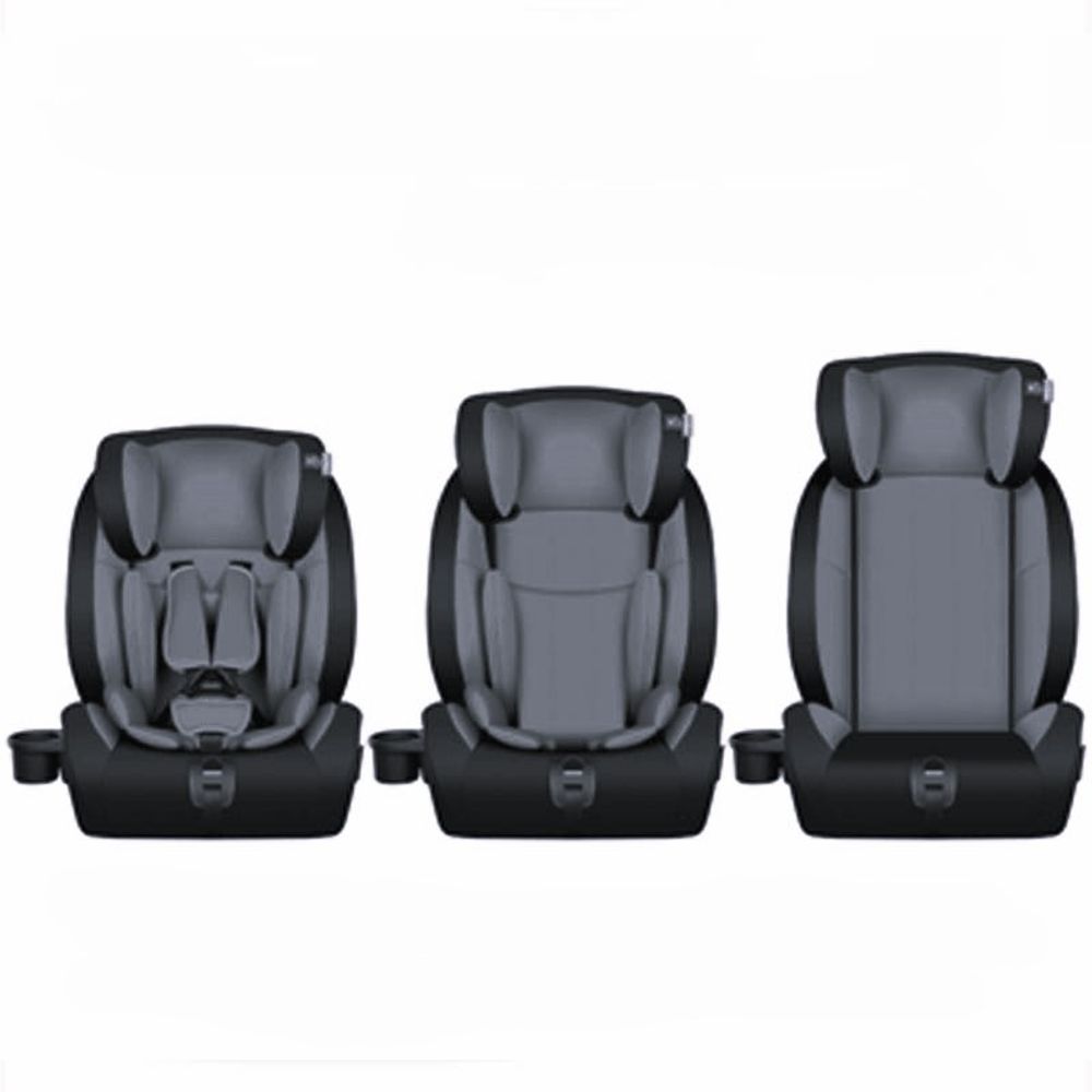 KALEI Autosjedalica OLINO FX 9-36kg Isofix HXW-HQ, Black/Gray slika 4