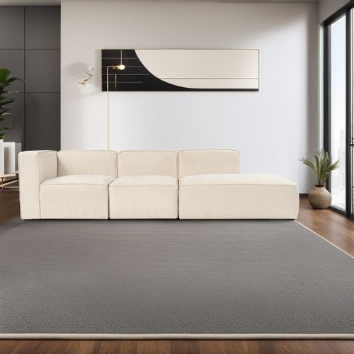 Atelier Del Sofa Kutna garnitura, More M (M8-M1-M3) - Cream slika 4