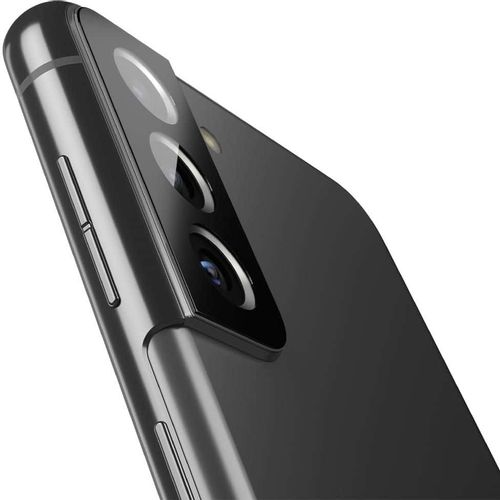 SPIGEN OPTIK.TR KALJENO STAKLO 2-KOM ZA LEĆU KAMERE SAMSUNG GALAXY S21 CRNO slika 4