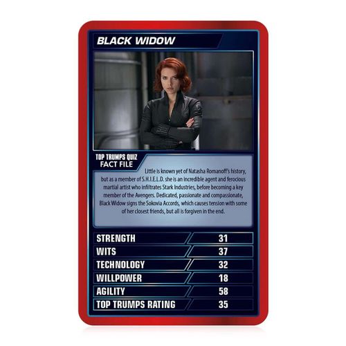 TOP TRUMPS - SPECIALS - MARVEL CINEMATIC slika 4