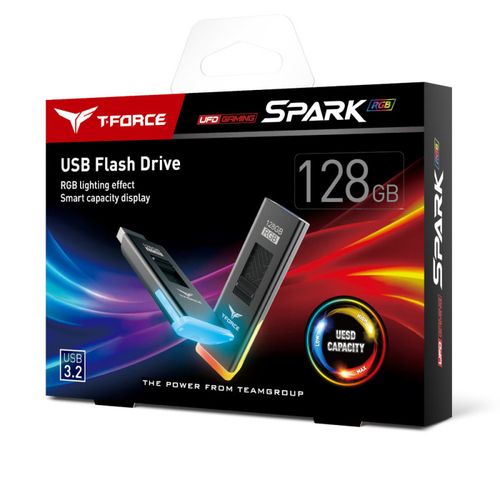 Teamgroup 128GB Spark RGB USB 3.2 memorijski stick slika 6