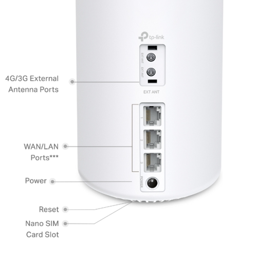 TP-LINK Deco X10-4G (1 pakiranje) Mesh 4G+ WiFi 6 kućni sustav slika 2