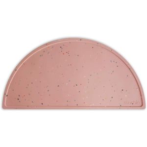 Mushie Silikonski podmetač Confetti 2370249, Pink
