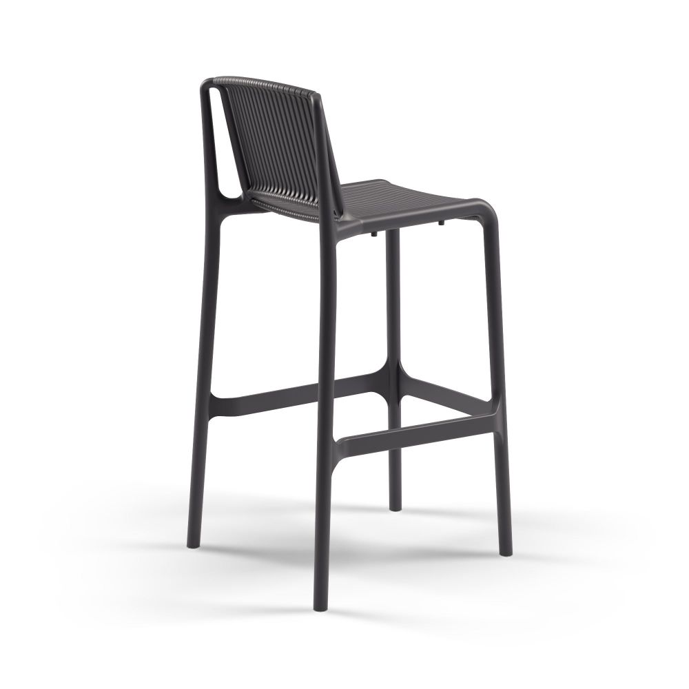 Set Barskih Stolica (4 Komada) Nes Bar - Boja: Antracit slika 2