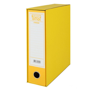 TipTop Office Registrator Standard A4, 7.5cm, žuti
