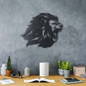 Wallity Metalna zidna dekoracija, Roar Lion