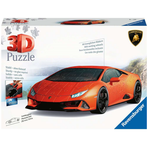 Ravensburger Puzzle 3D Lamborghini huracan 108kom slika 1