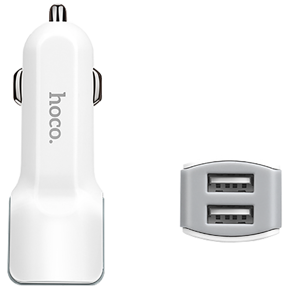 hoco. Auto punjač sa micro USB kabelom, 2 x USB, 5 V/2.4 A - Z23 Grand Style set, micro USB slika 4