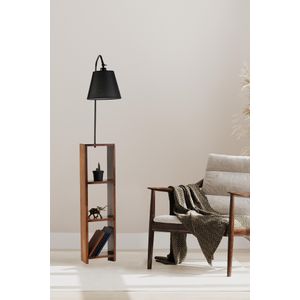 Stelo 8744-2 Black Floor Lamp