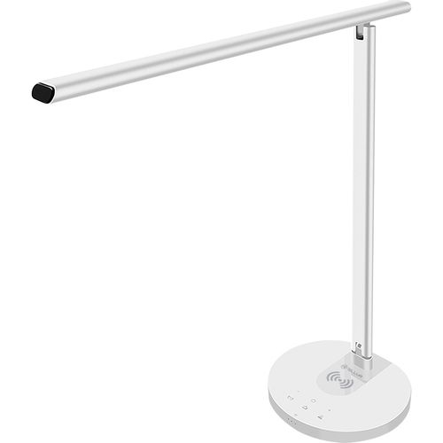 TELLUR SMART WIFI DESK LAMP, 12W, WHITE, WARM, QI 10W, USB 10W, BIJELA PODESIVA slika 5