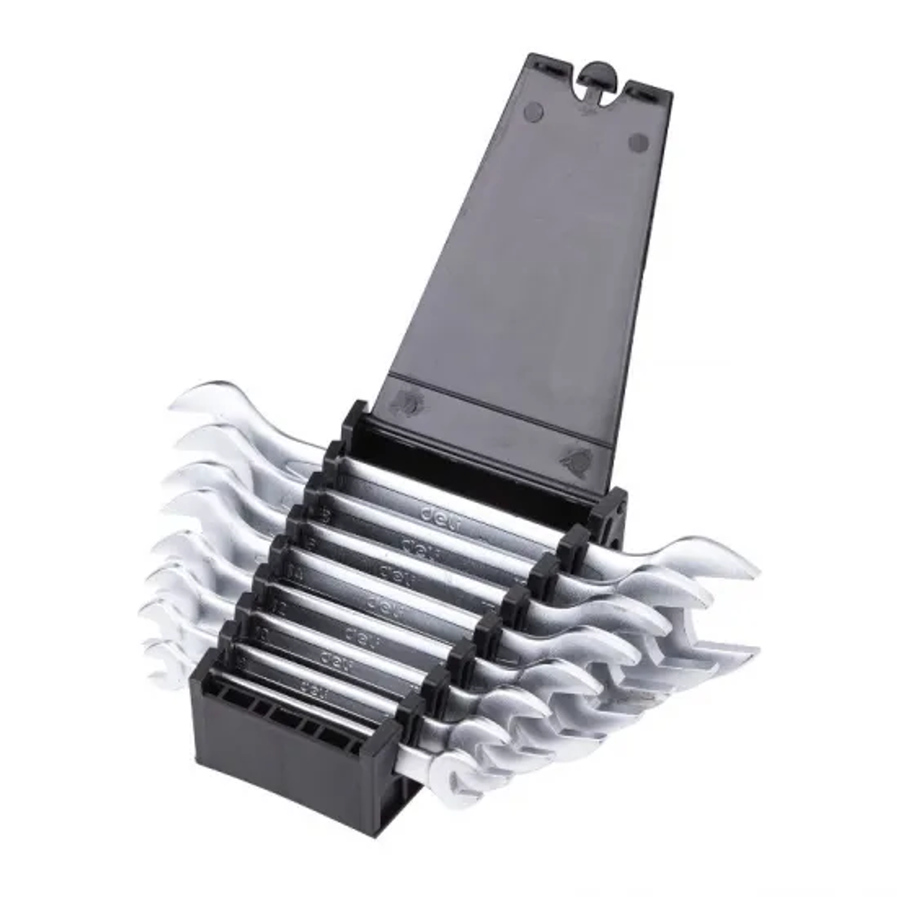 Deli Set duplo-viljuškasti ključeva 6-22mm, 8 kom. EDL160008A slika 3