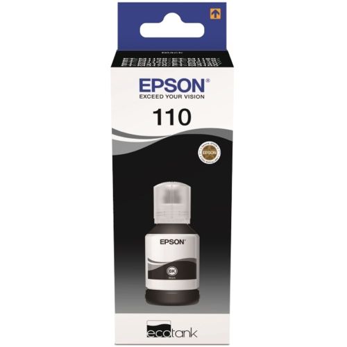 Epson C13T03P14A 110 EcoTank Pigment black ink bottle slika 2