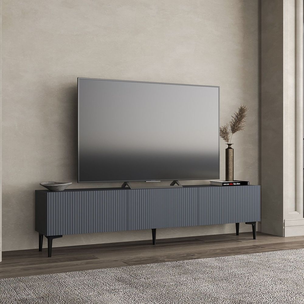 TV stalak Oscar u antracit boji slika 3