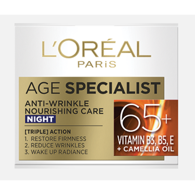 L'Oreal Paris Age Specialist 65+ noćna krema 50ml