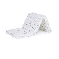 Chipolino Sklopivi madrac White/Grey Stars 120x60x6cm Mat02201Whgr