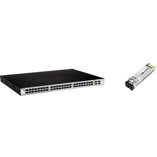 D-Link DGS-1210-48 web upravljiv Switch + SFP modul 1.25Gb slika 1