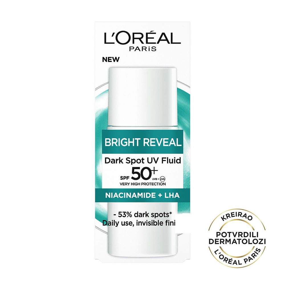 L'Oréal Paris Bright Reveal UV fluid protiv tamnih mrlja 50ml slika 2