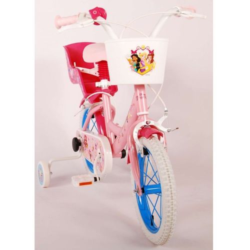Dječji bicikl Disney Princess 14" s dvije ručne kočnice rozi slika 10