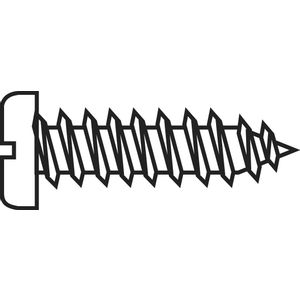 TOOLCRAFT 228745 upušteni vijci 6.5 mm utor DIN 7971-C čelik pocinčani 20 St.