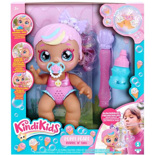 Kindi Kids Bubble Sing Poppi Pearl Doll slika 3