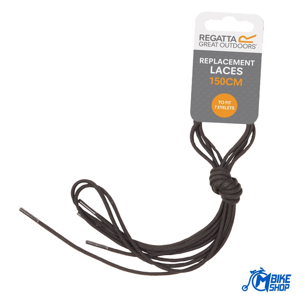 Regatta Pertle X-ert Laces 150cm Black/Grey/Vivid Viola slika 1