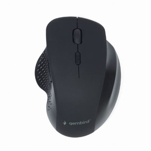 Gembird 6-button wireless optical mouse, black slika 1