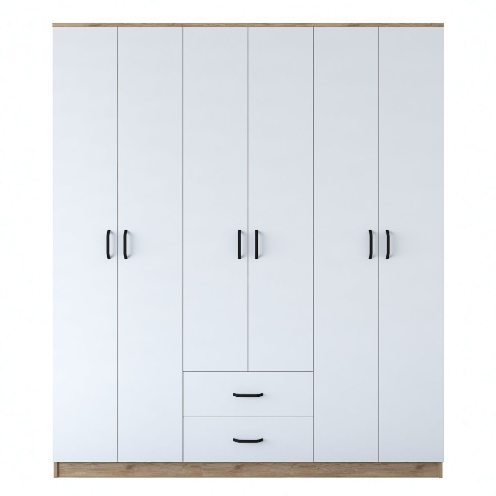 Ormar BA113 - 2337 Walnut u Bijeloj Boji slika 6
