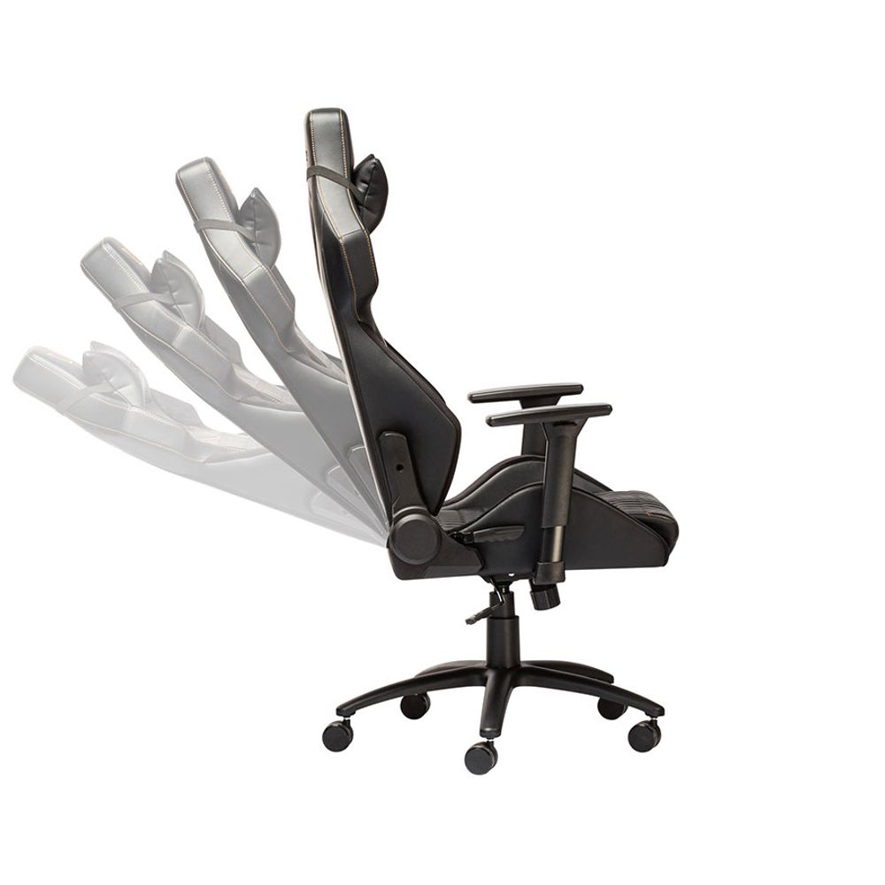 Yenkee Gaming stolica YGC 110GD Onyx slika 1