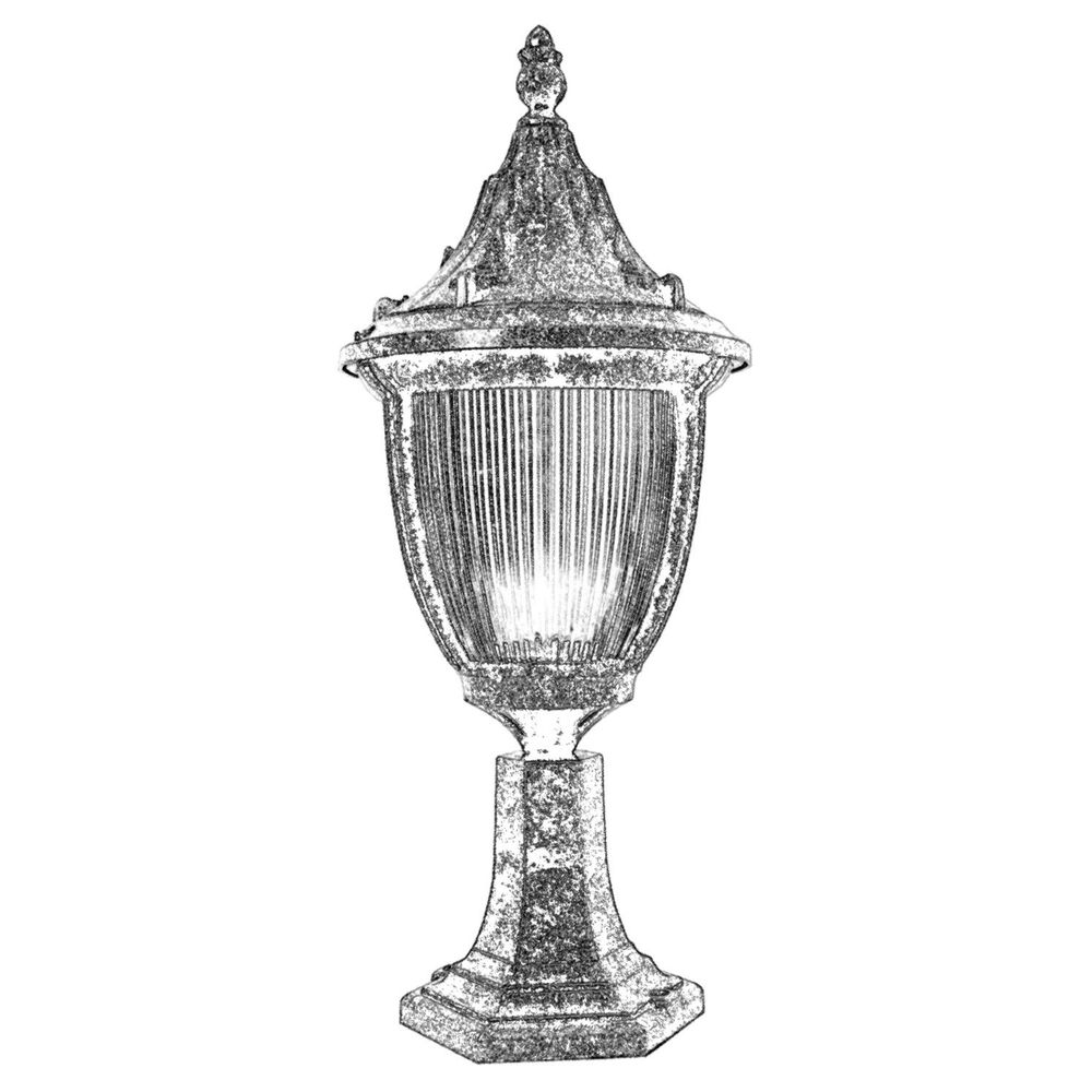 BSU-68186-BKR-M1-K Smeđa Spoljašnja Zidna Lampa slika 2