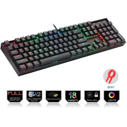 KEYBOARD - REDRAGON MITRA K551 RGB-1 MECHANICAL slika 2