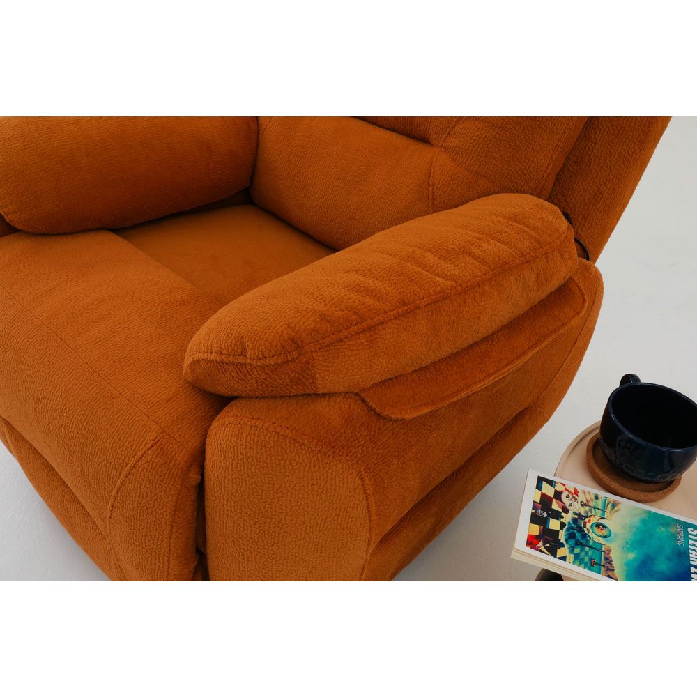 Električni Relax Fotelja Comfort - boja: crvena pločica slika 7
