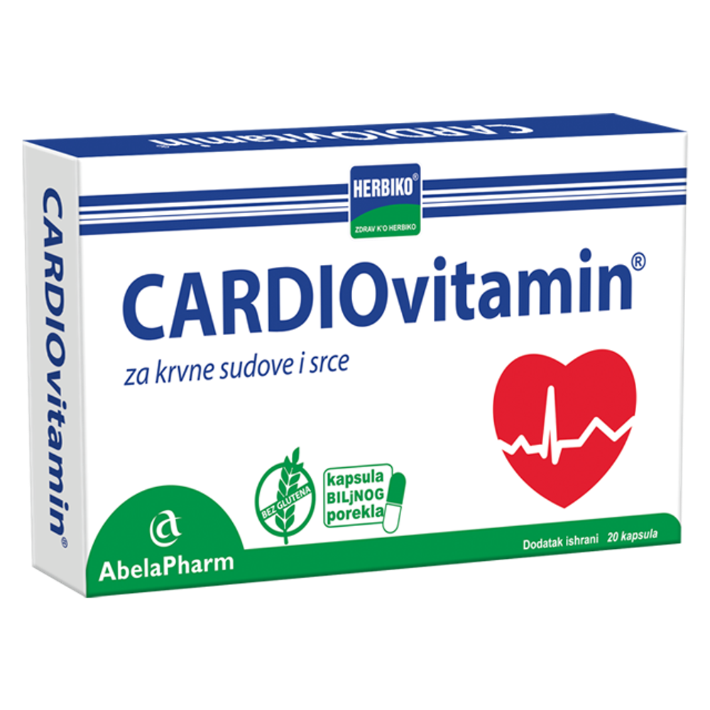 Kardiovitamin Kapsule A30 - Smanjenje Rizika od Srčanih Oboljenja slika 1