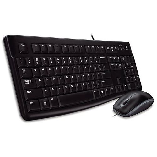 LOGITECH MK120 US 920-002563 Crna Žična tastatura i miš slika 1