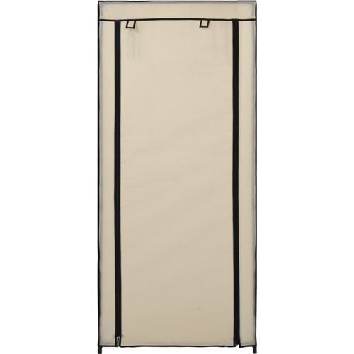 282429 Shoe Cabinet with Cover Cream 58x28x106 cm Fabric slika 27