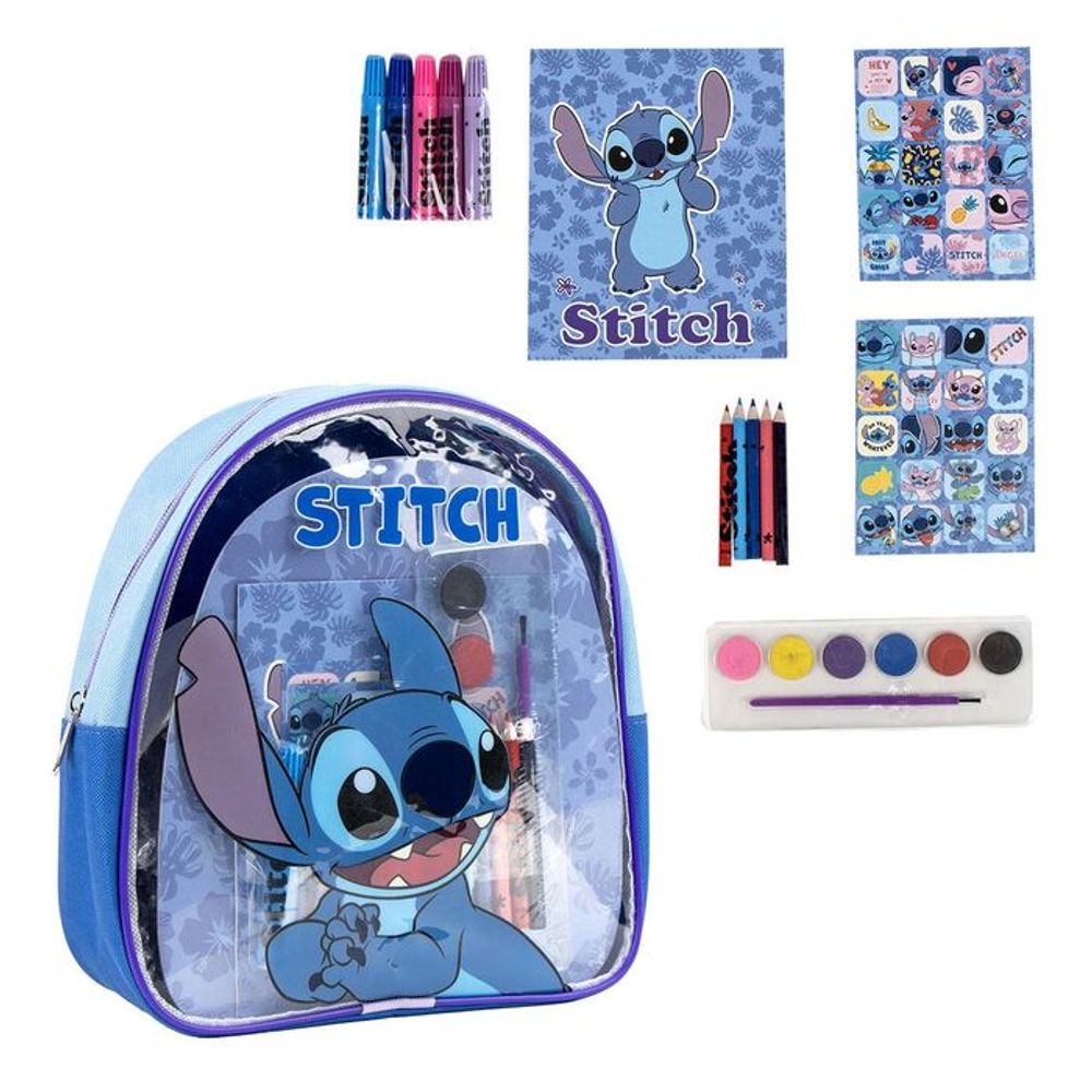 Disney Stitch Ruksak sa Setom Školskog Pribora slika 2