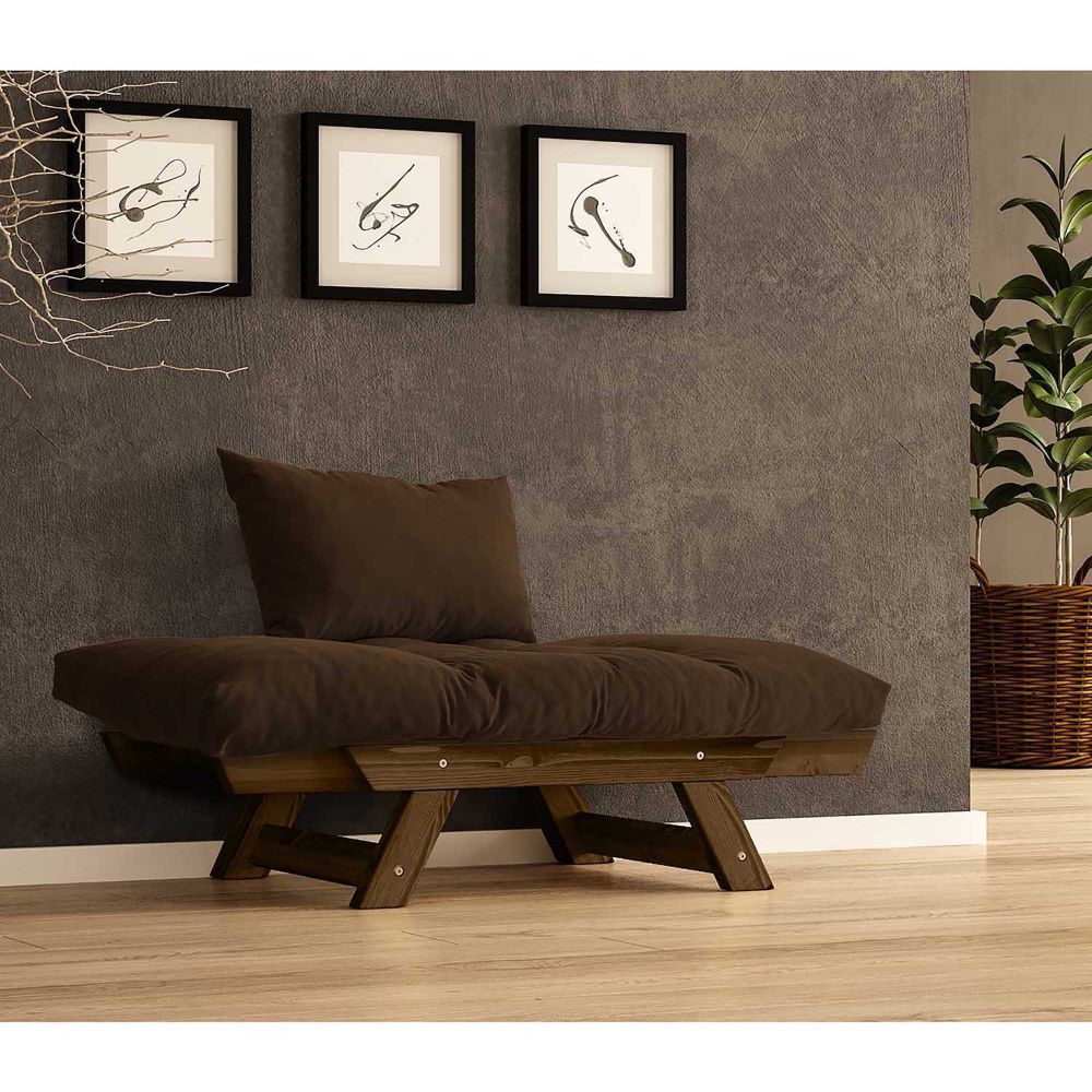 Sofa za vrt - Jednosjed, CPT8134-140, boja: orah smeđa slika 3