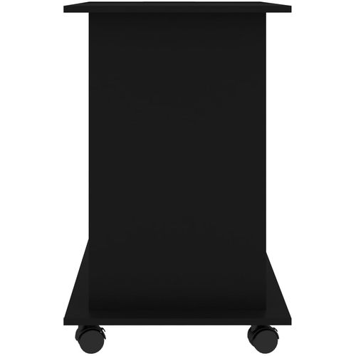 Stol za računalo crni 80 x 50 x 75 cm od iverice slika 17