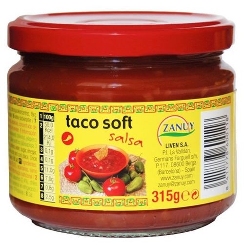 Zanuy salsa taco 300g slika 1