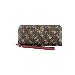 GUESS JEANS WOMEN'S WALLET BROWN