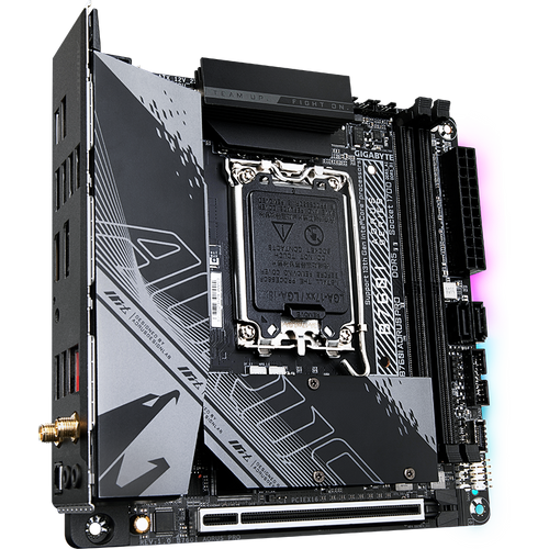 Gigabyte B760I AORUS PRO LGA1700,  B760 Chipset, 2xDDR5, 2xPCIe 4.0 x4 M.2 Connectors, Intel 2.5GbE LAN & Wi-Fi 6E 802.11ax slika 4