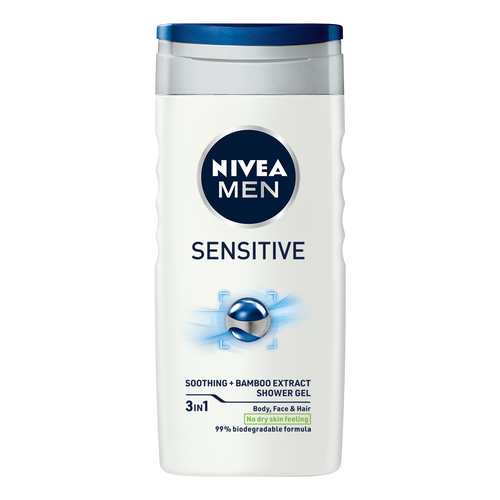 NIVEA Men Sensitive gel za tuširanje 250ml slika 1