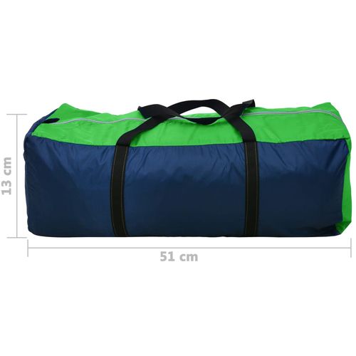 Šator za kampiranje za 4 osobe tamna plava/zelena slika 27
