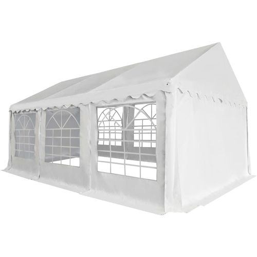 Vrtni šator od PVC-a 4 x 6 bijeli slika 15