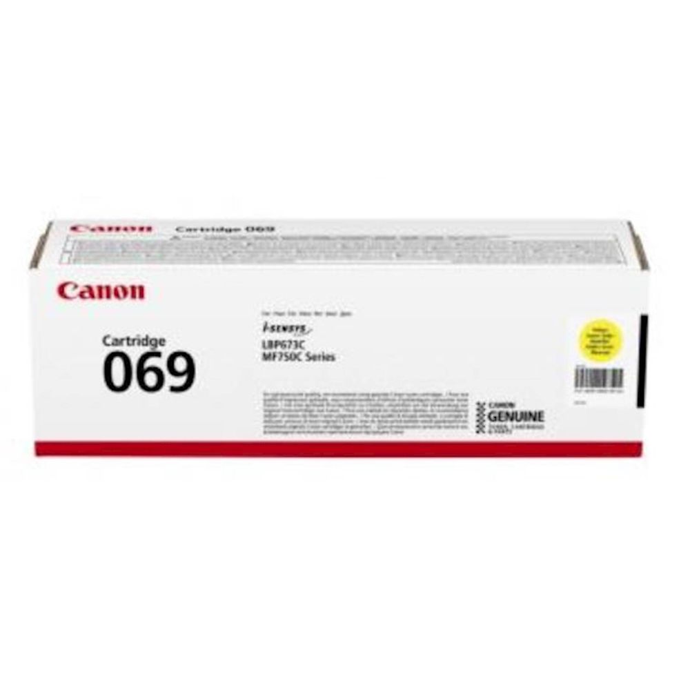 TONER CANON CRG069Y RUMEN ZA LBP673, MF752, MF754 ZA 1.900 STRANI slika 1