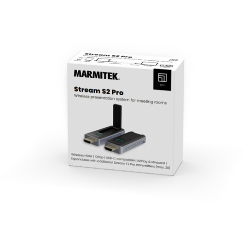 MARMITEK, bežični prezentacijski sustav1x Stream T2 Pro odašiljač + 1x Stream R2 slika 5