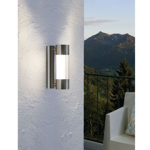 Eglo Robledo spoljna zidna lampa/2, led, 2x3,7w, inox/plastika  slika 2