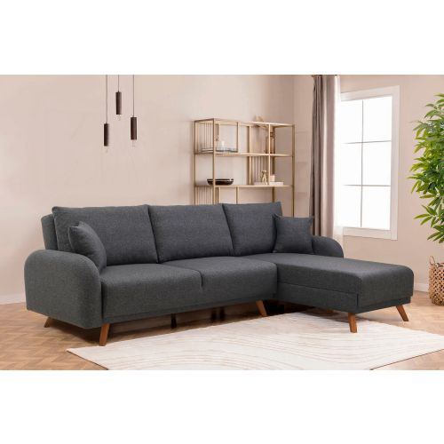 Ugaona sofa na razvlačenje Atelier Del Sofa Hera 2 - Antracit slika 2